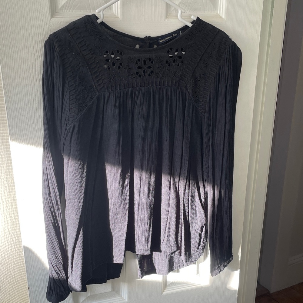 Abercrombie & Fitch Black Blouse